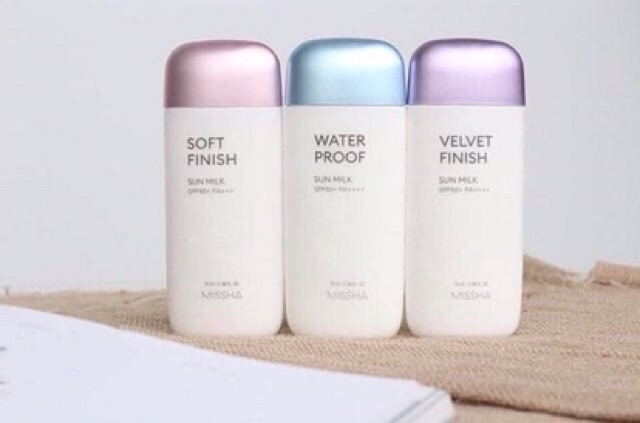 Kem chống nắng Missha sun milk