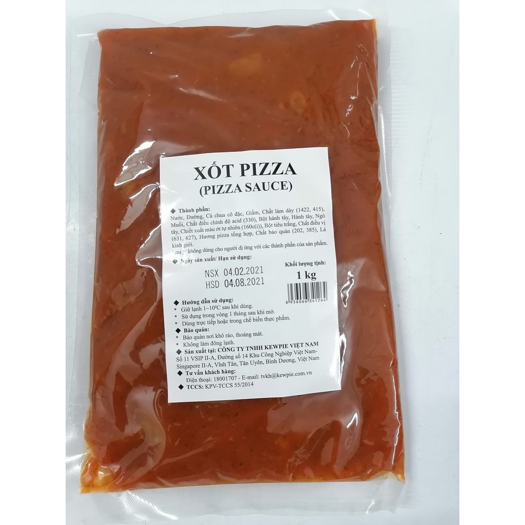 [1 Kg] Xốt PIZZA [VN] KEWPIE Pizza Sauce (hty-hk5)