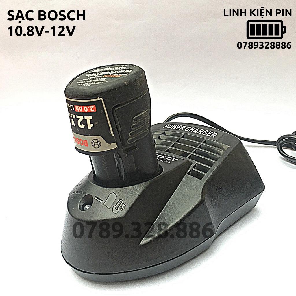 Sạc pin Bosch 10.8V - 12v 1.5a Li-ion mới 100%, sử dụng điện AC 220V.