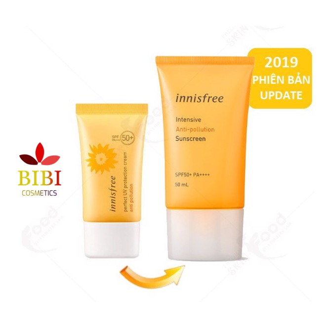 [Chính Hãng+ Mẫu Mới 2021] 이니스프리 Kem Chống Nắng Innisfree Lành Tính, Nâng Tone, Dưỡng Da Ưu Việt