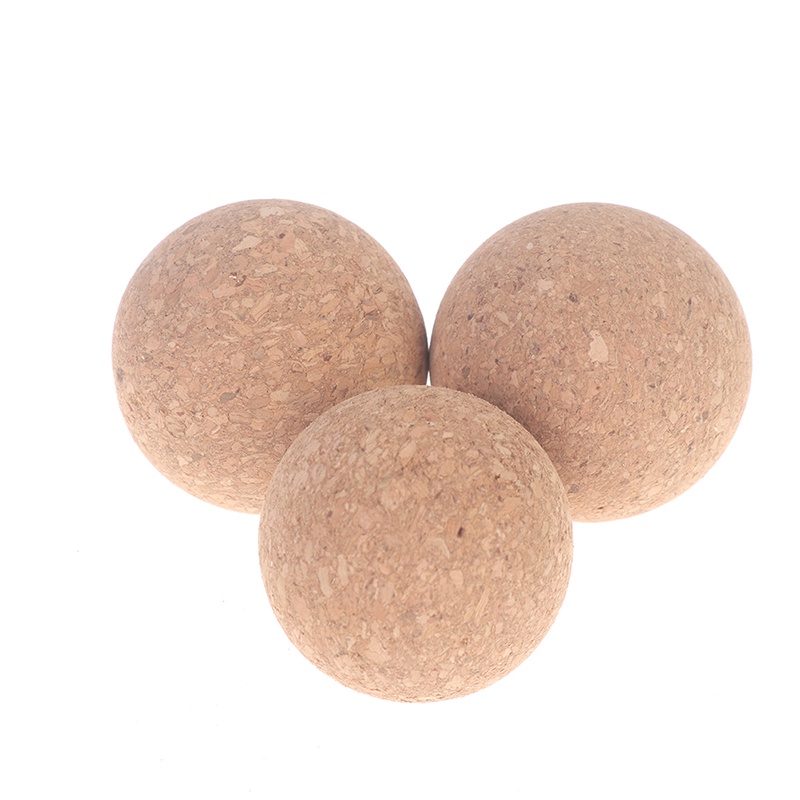 Bộ 2 Nút Bần Gỗ Tròn 55 / 61mm Trang Trí Chai Rượu Vang