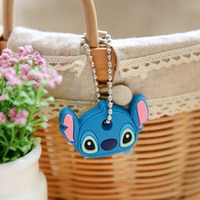 Móc khóa silicone hình chuột Mickey