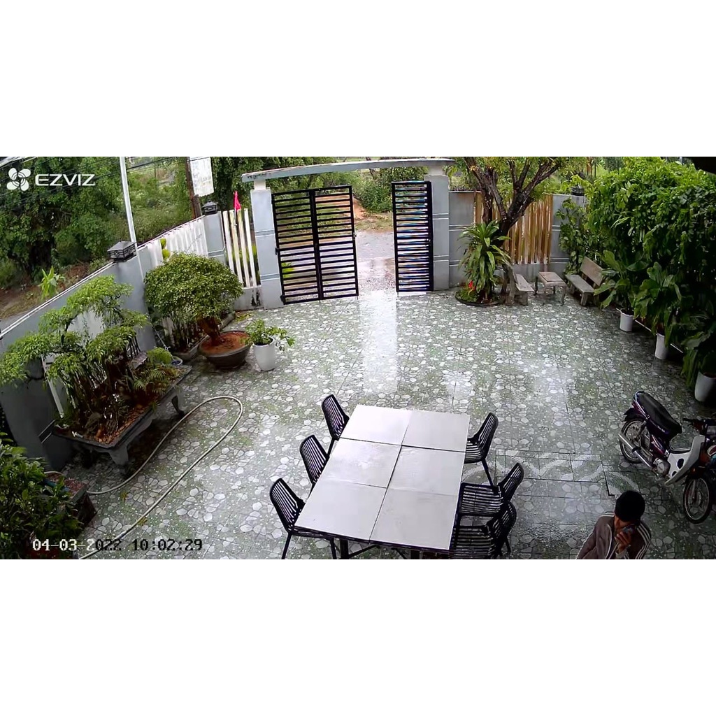 Camera ezviz C8W C8C quay 360 độ ngoài trời, tích hợp AI, ban đêm có màu, cảnh báo chống trộm