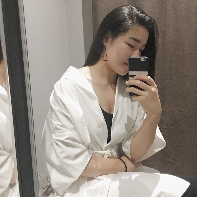 Hoa tai thiết kế khung hình tam giác dễ thương cho nữ