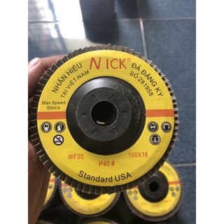 Nhám xếp tròn 100mm