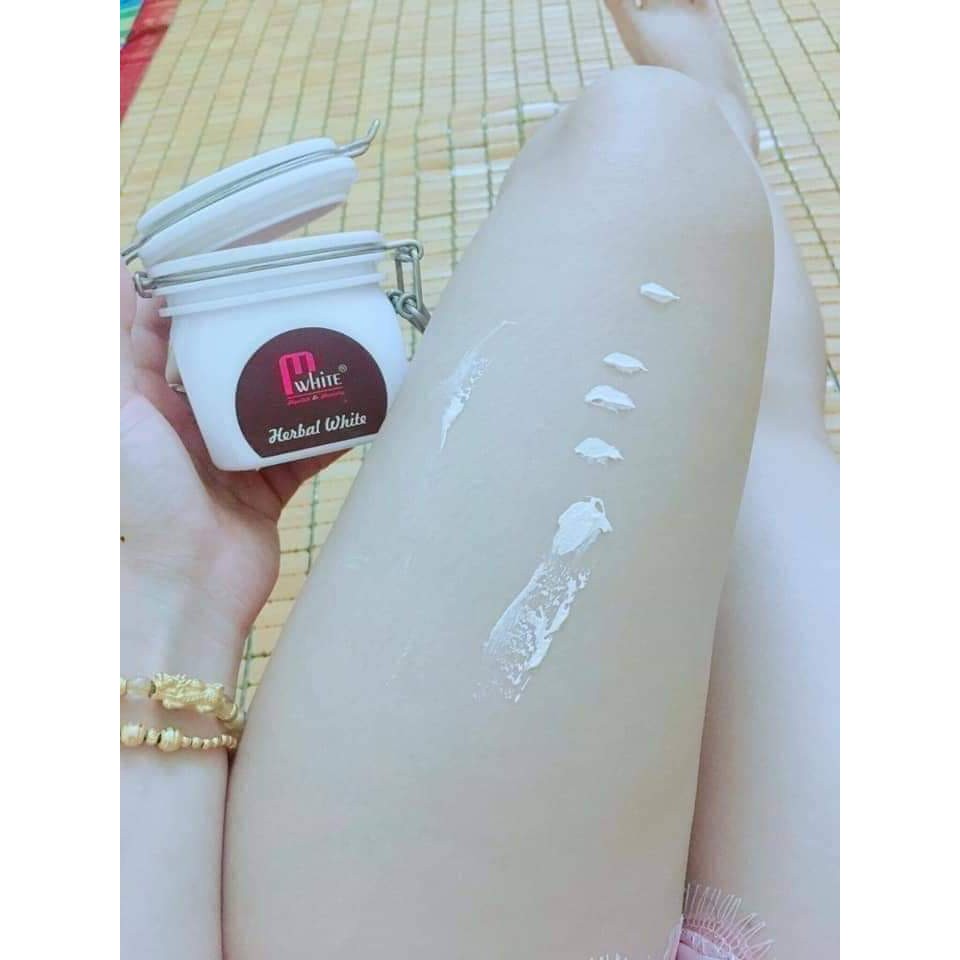 Kem ủ mộc body siêu trắng m'white