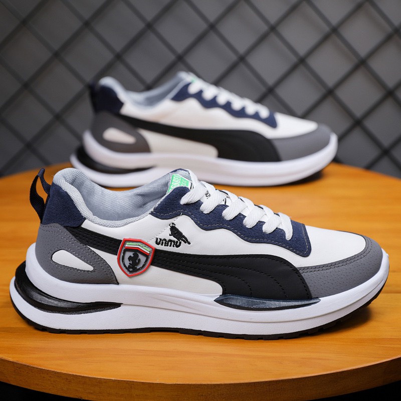 Giày Thể Thao Nam New 2022 , Mẫu Sneaker Nam Công Nghệ Mới Siêu Êm