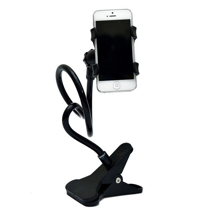 Kẹp điện thoại xoay 360 độ uốn dẻo tùy thích