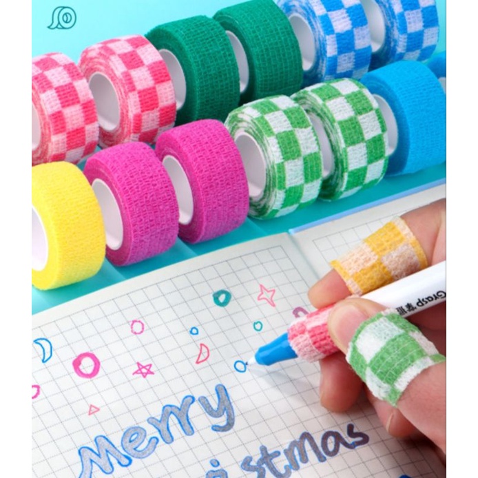 BĂNG DÍNH QUẤN TAY, CHÂN, KHỚP TỰ DÍNH CHỐNG MỎI, CHAI TAY KHI VIẾT VÀ TẬP THỂ THAO