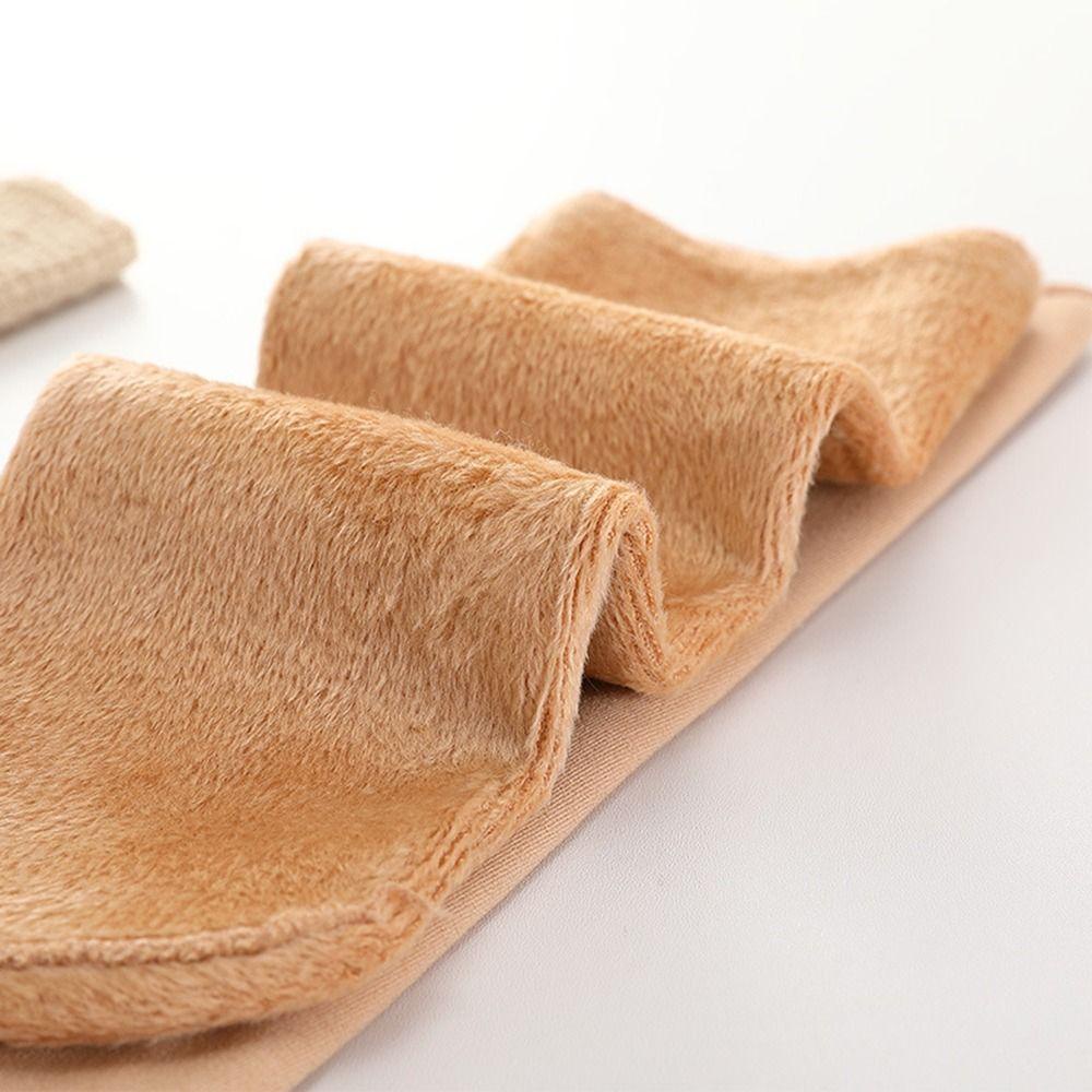 Vớ Lông Nhung Dày Dặn Co Giãn Thoáng Khí Màu Sắc Đơn Giản Dành Cho Nữ