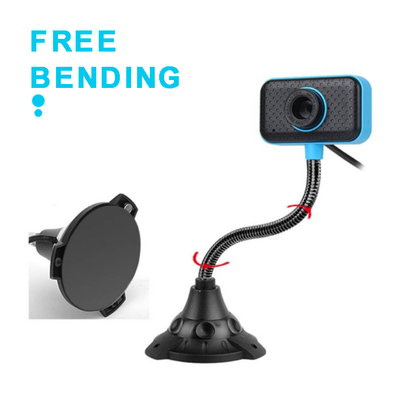 Webcam Hd Usb Không Cần Trình Điều Khiển Kèm Mic Cho Laptop