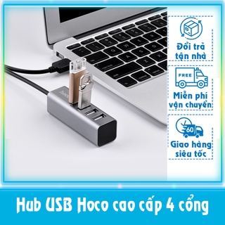 Hub 4 cổng USB Hoco – nâng cấp số lượng cổng USB cho máy tính bàn, laptop