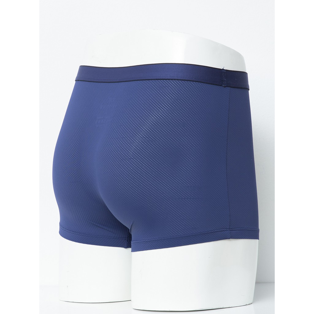 Quần lót nam boxer, quần sịp nam  thông hơi, thiết kế không đường may, kiểu dáng đơn giản - ABX060