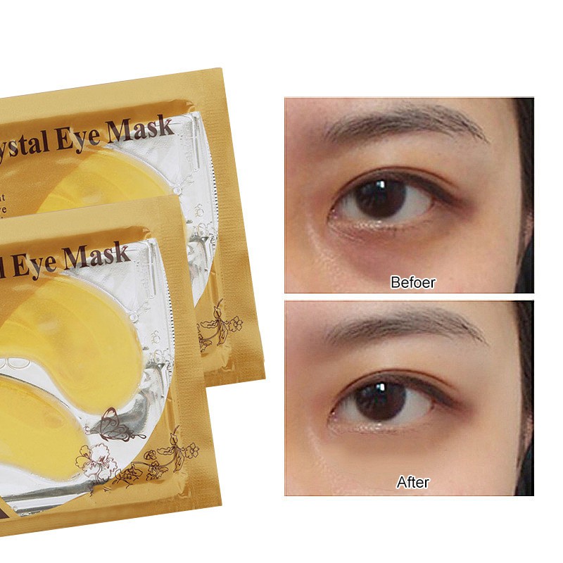 Mặt Nạ Mắt Nội địa Trung, Mặt Nạ Dưỡng Ẩm Và Làm Mờ Thâm Quầng Mắt Collagen Crystal Eye Mask