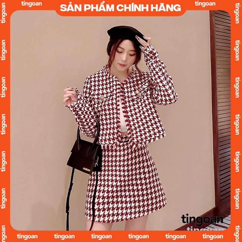 Áo set caro tingoan sai gon LOVE POEM JACKET/DR bản mới nhất tháng 5.23