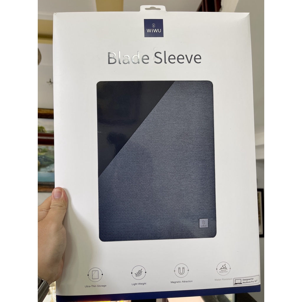 Túi Chống Sốc Cao Cấp WiWu Blade Sleeve Cho Macbook 13.3"/16"