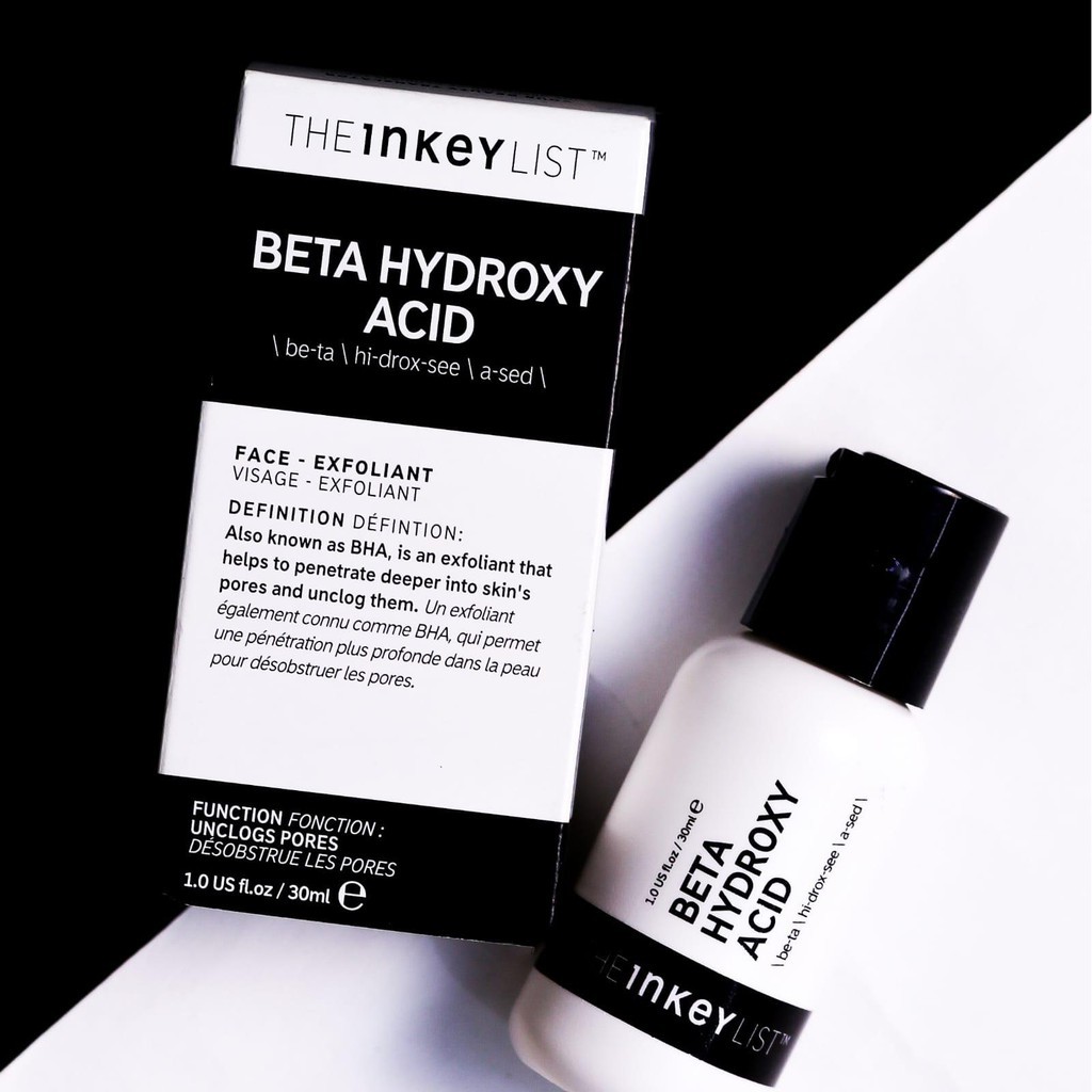 Tinh Chất Tẩy Da Chết BHA The INKEY List Beta Hydroxy Acid Exfoliant 30ml