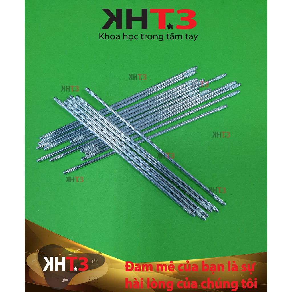 Trục động cơ 2* 95mm có nhám hai đầu