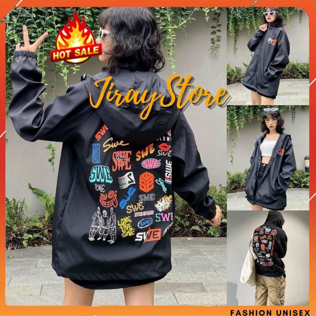 Áo Khoác Dù Nam Nữ Unisex - Áo Khoác Jacket Bombers SWESTICK Siêu Hot - JIRAY.STORE