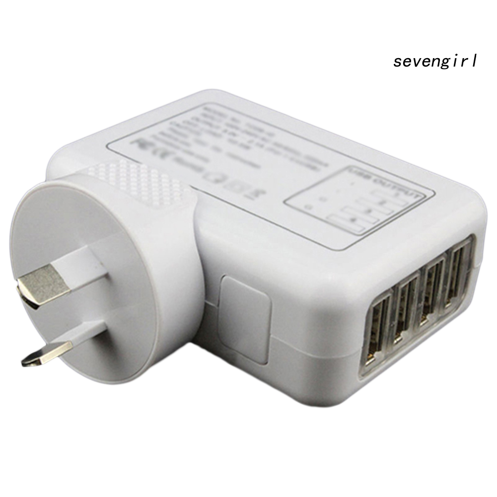 Cốc Sạc Chia 4 Cổng Usb Sev-5V 2.1a 10w