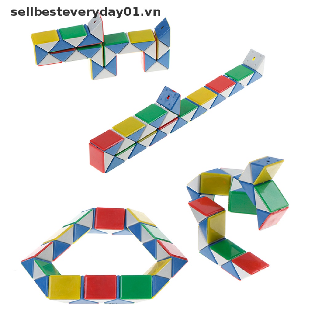 Đồ Chơi Xếp Hình Con Rắn 3d Độc Đáo Cho Trẻ Em