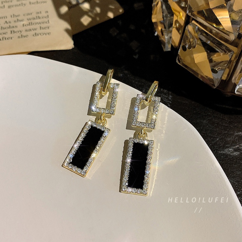 Khuyên tai dáng dài phong cách Hàn Quốc dễ thương thời trang dành cho nữ