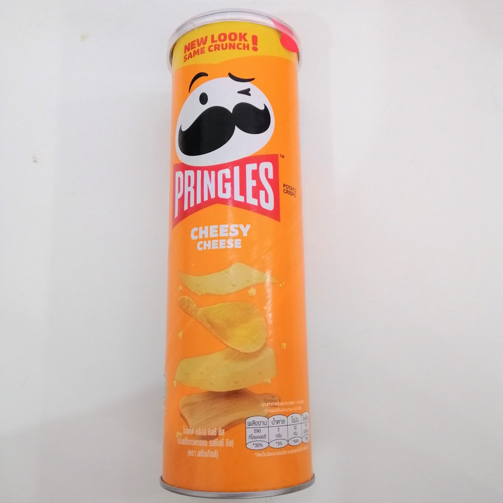 Snack Khoai Tây Pringles Vị Phô Mai (Lon 107g)