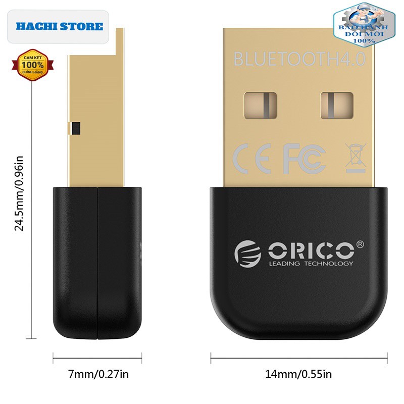 USB Bluetooth 4.0 Orico BTA-403 – Hàng Phân Phối Chính Hãng