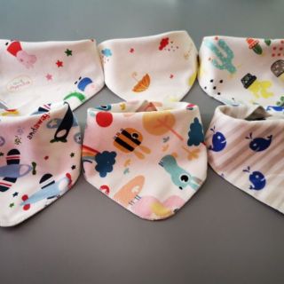 Sét 3 chiếc khăn yếm goodmama cao cấp
