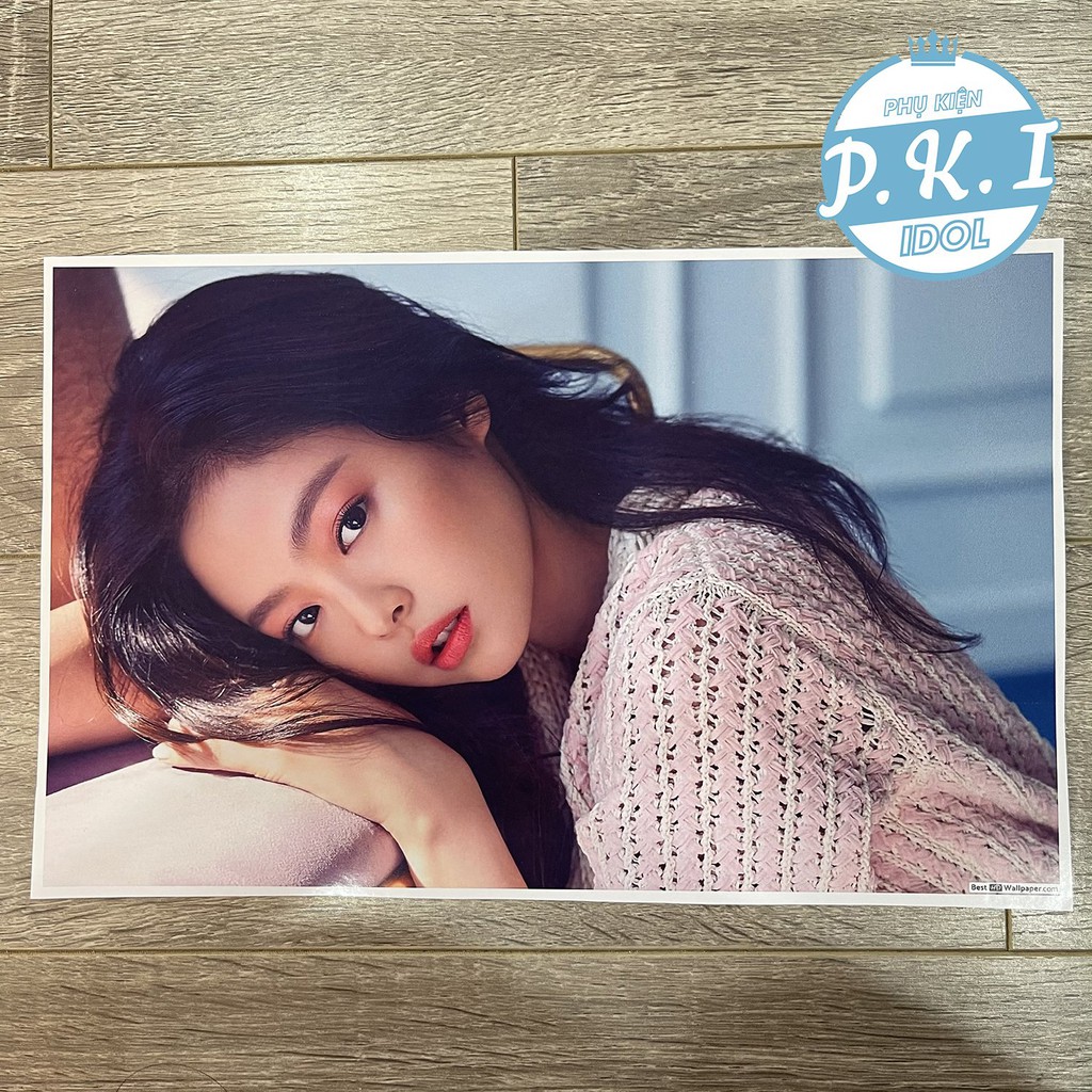 Bộ Sản Phẩm Jennie Blackpink Combo Poster Và Card Cứng – QUÀ TẶNG KPOP