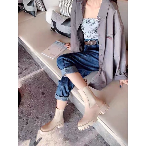 Ankle boots đế cao ZR