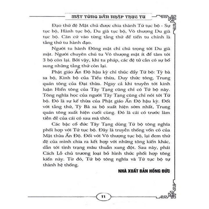 Sách - Mật Tông Dẫn Nhập Thực Tu