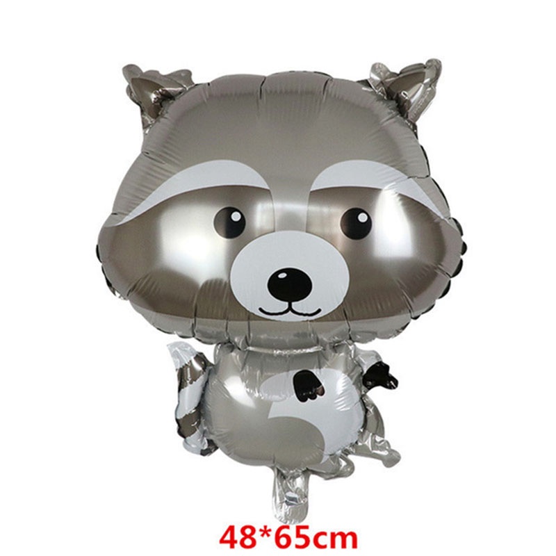 1 Bong Bóng Lá Nhôm Hình Thỏ Hoạt Hình Trang Trí Tiệc
