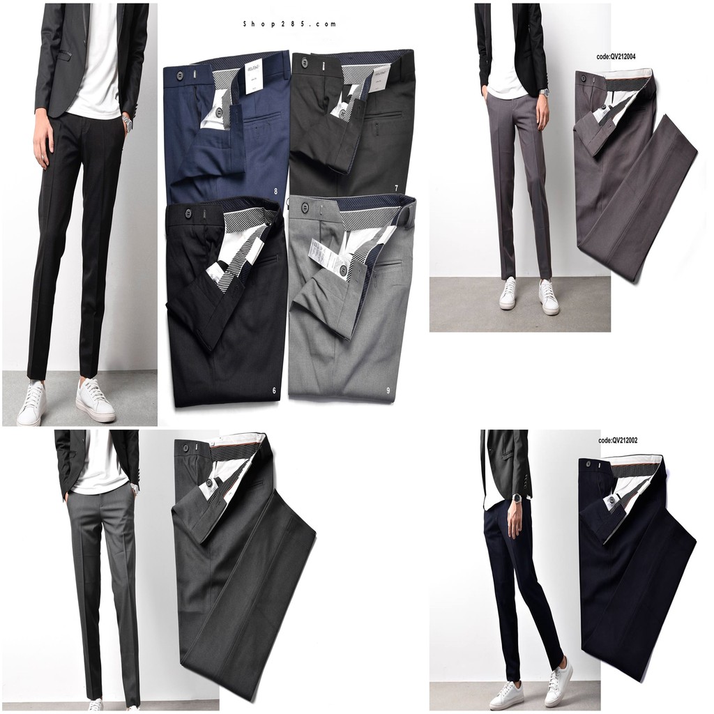 QV212 - Quần tây SLIMFIT co giãn nhẹ