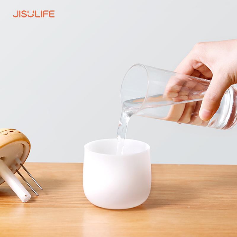 Máy phun sương mini hình nấm tạo ẩm không khí kiêm đèn ngủ Jisulife chính hãng