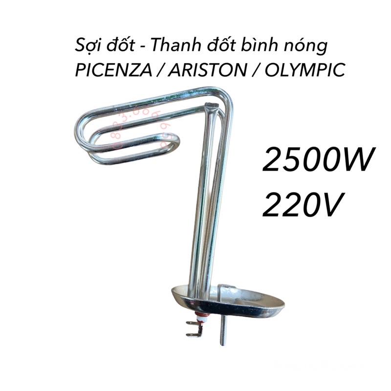 Sợi đốt bình nóng Picenza Ariston Olympic - Thanh đốt bình nóng đa năng loại tốt