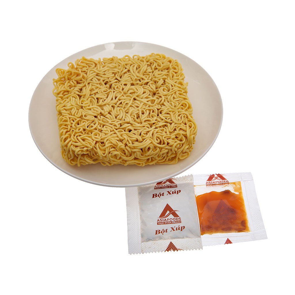 Mì Ăn Liền Gấu Đỏ Bò Bít Tết Thùng 30 Gói x 64g/gói