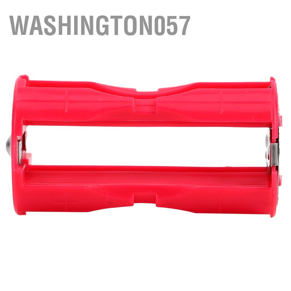 Hàng HotGiá đỡ bộ chuyển đổi gắn 4 pin AAA song song màu đỏ tiện dụngHàng giao ngaywashington057