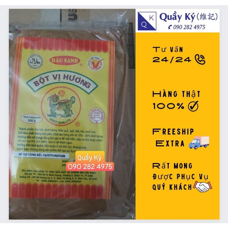 Bột vị hương Hậu Sanh 500gr