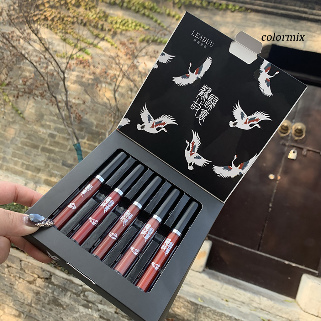 (Hàng Mới Về) Set 5 Son Môi Không Dính Dưỡng Ẩm Lâu Trôi Tiện Dụng | BigBuy360 - bigbuy360.vn