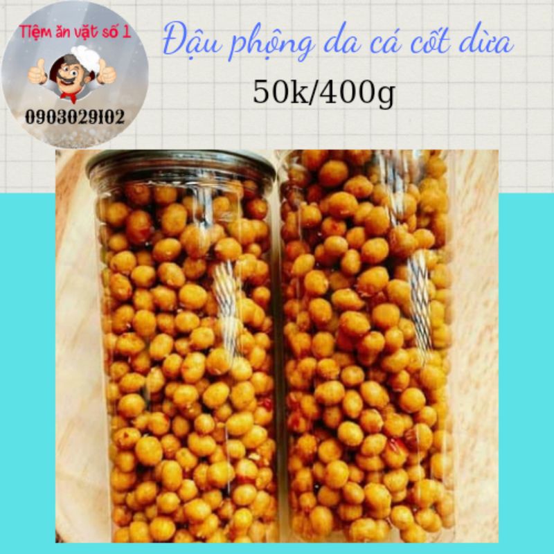 (ănvặtsố1)ĐẬU PHỘNG CỐT DỪA TỎI ỚT