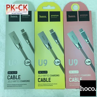 Cáp sạc iphone-micro-type C chính hãng hoco U9- tự động ngắt sạc