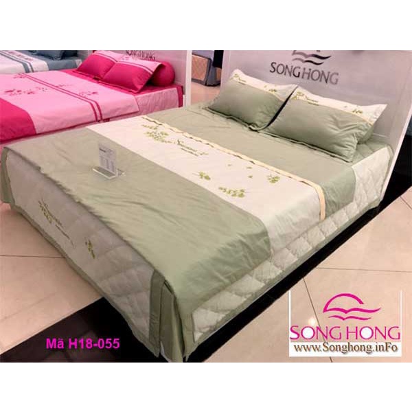 Chăn ga gối Sông Hồng dòng Home mã H18-055