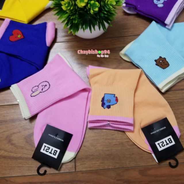 TẤT BT21 (cao cổ + ngắn cổ)