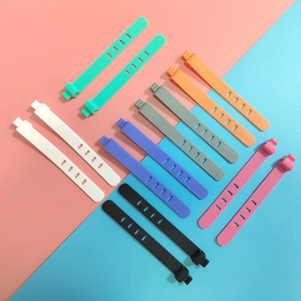 Bộ 10 Kẹp Silicone Quấn Dây Cáp / Tai Nghe