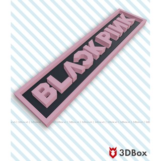 Logo Blackpink – Mô hình giấy 3D Papercraft