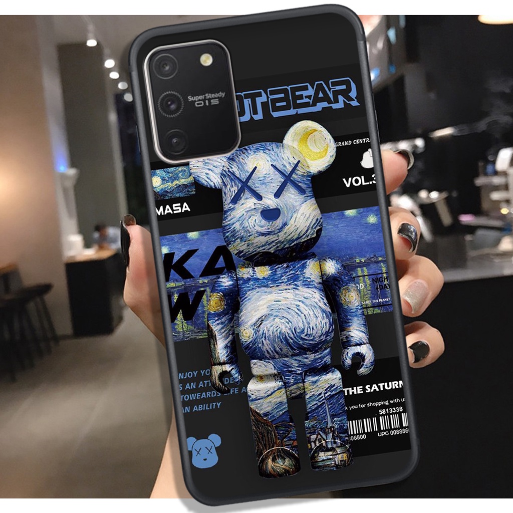 ỐP LƯNG SAMSUNG S9 - S9 PLUS - S10 LITE - NOTE 10 LITE , IN HÌNH GẤU ROBOT, GẤU L-V CỰC ĐẸP.