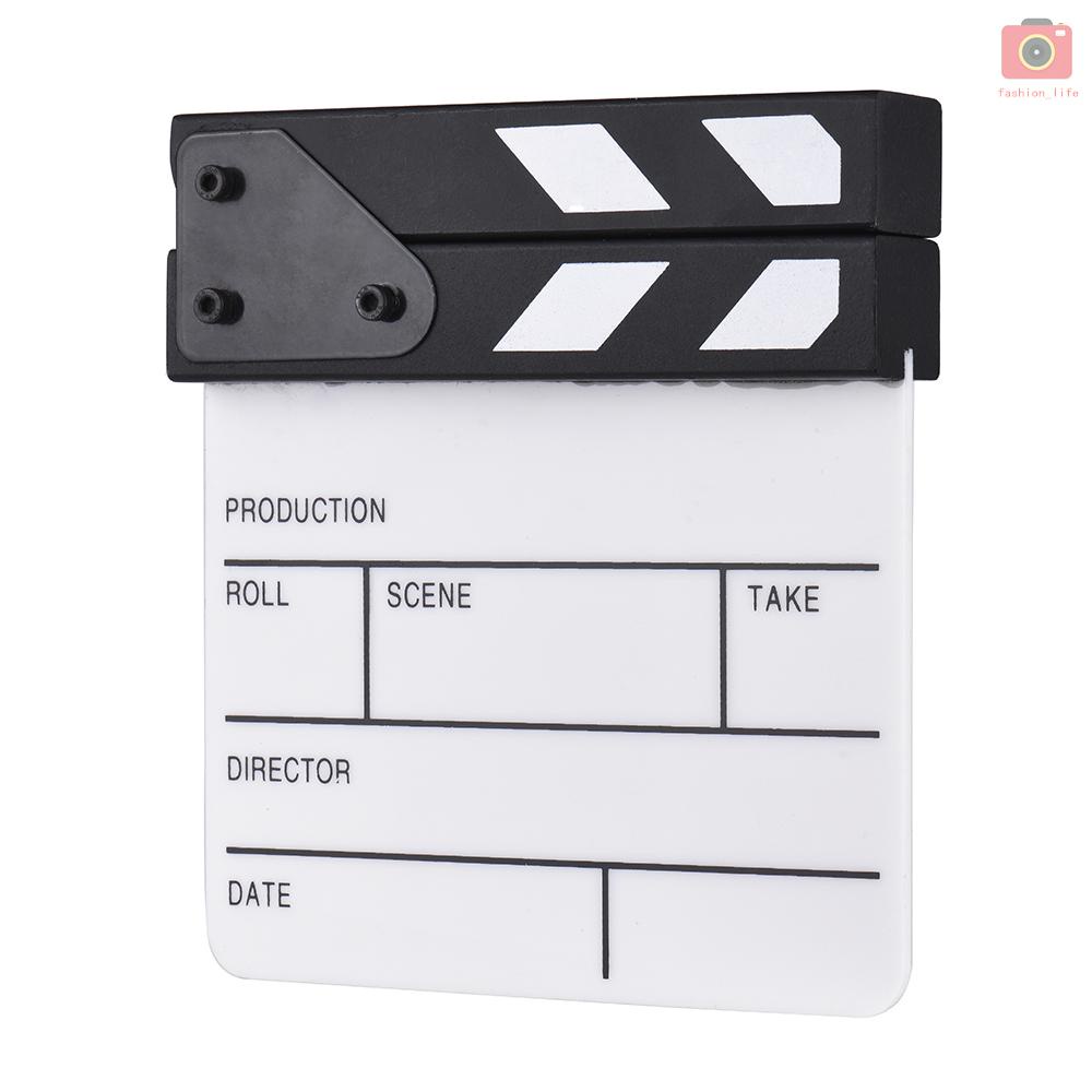 Bảng Clapboard Bằng Acrylic Dùng Để Cắt Cảnh Quay Phim