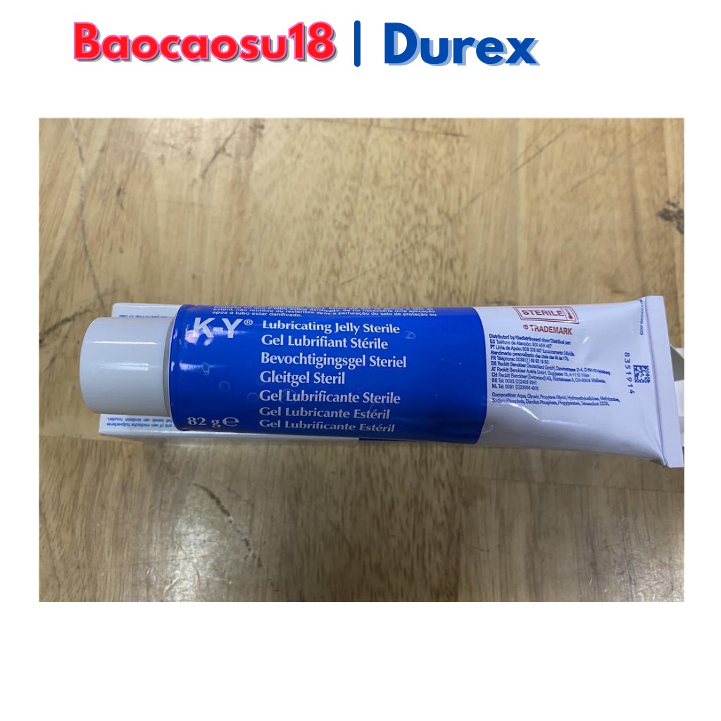 Gel bôi trơn Durex Ky - Tăng cường bôi trơn.