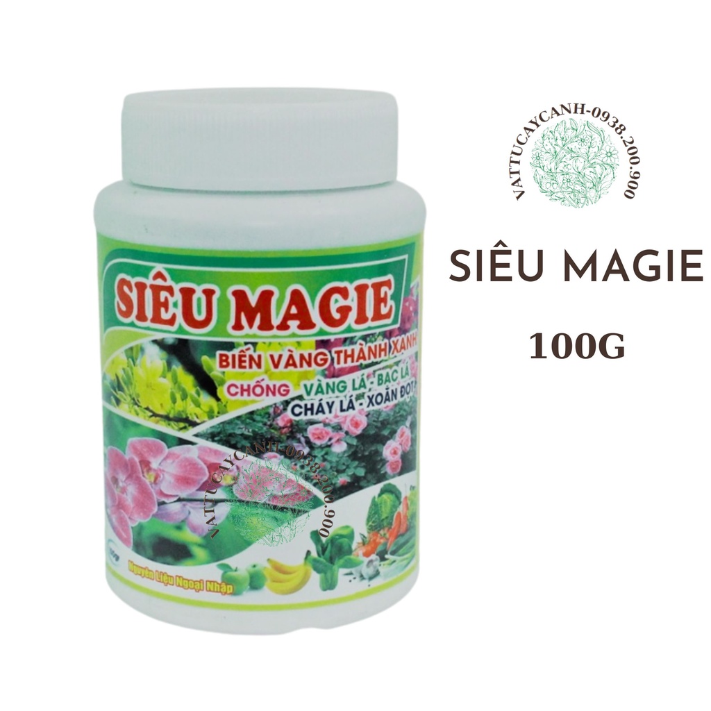 Phân SIÊU MAGIE chống vàng lá, cháy lá, xoắn đọt, giúp nảy chồi, xanh lá